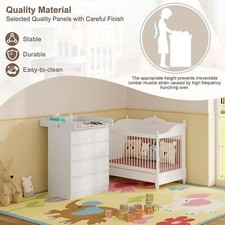 WOLTU Baby Changing Unit with