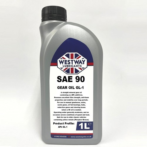 Sae gear oil 1 - 90, gl-1