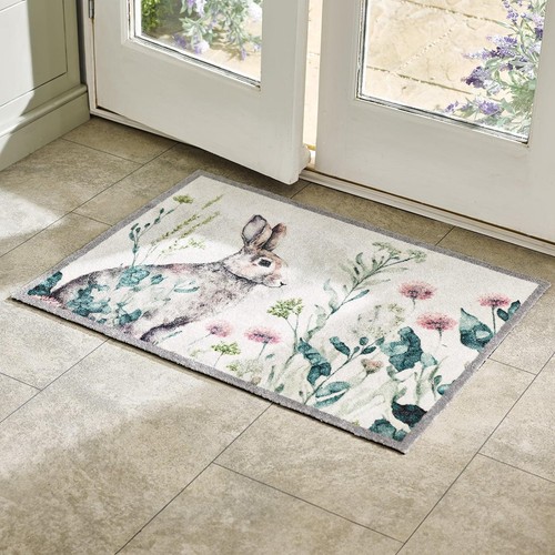 Meadow hare doormat - meadow, in