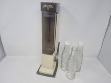 Vintage Soda Stream 101 Fizzy Drinks Maker plus 3 Bottles & Gas