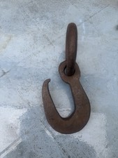Antique Blacksmith Made Hanging Butchers Industrial Farm Hook