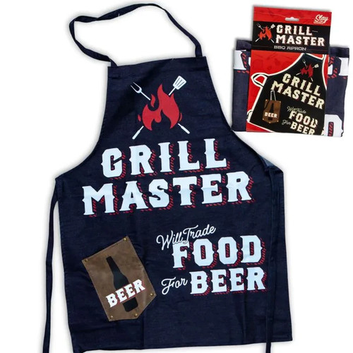 Grill master bbq apron - grill,
