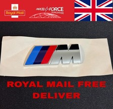 Chrome Silver Rear M Sport