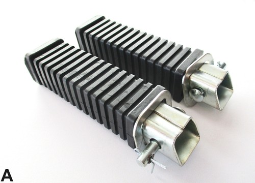 Rear foot pegs bar - -,