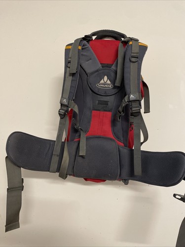 Red vaude baby carrier - vaude,