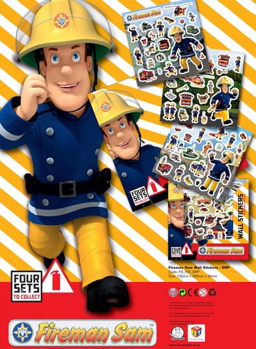 Fireman sam stickers bedroom - bedroom, 4