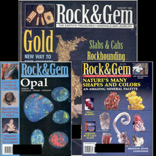 Rock & Gem Magazine 123 issues