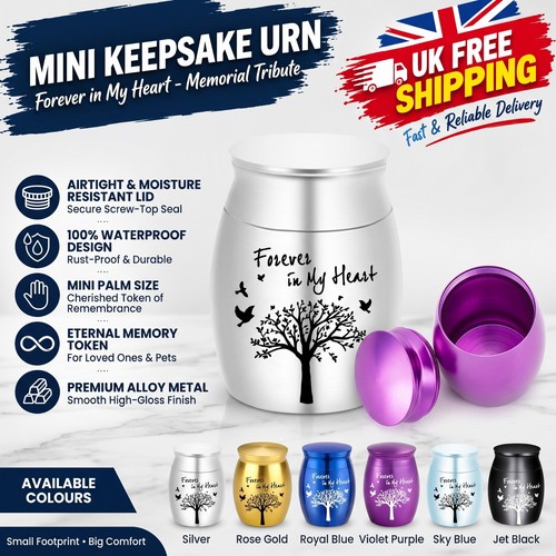 Small keepsake urns - urns, human