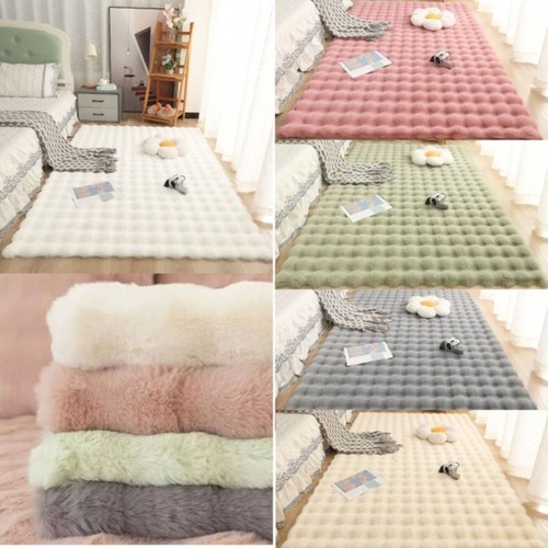 Faux rabbit fur bedside - rabbit,