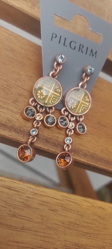 New pilgrim drop - pilgrim, earrings
