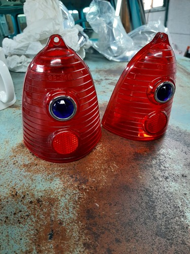 1955 chevy rear - lenses, with