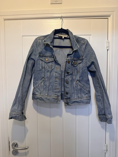 Hobbs denim jacket size - denim, 8