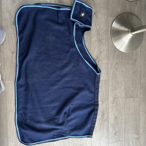 Blue horse fleece size 125 - blue,
