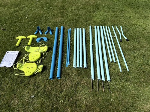 Triple swing set - set, with