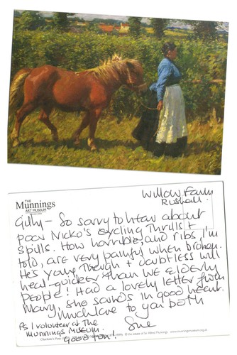 Postcard the munnings - the,