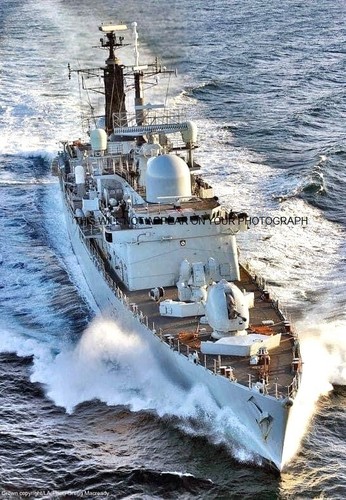 Royal navy type destroyer - type,