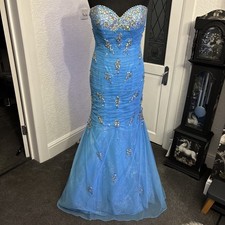 Mori - Lee Size 8 Blue Fairytale Dress New with Tags