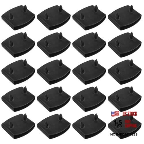 Lovelysp 20pcs black plastic - lovelysp,