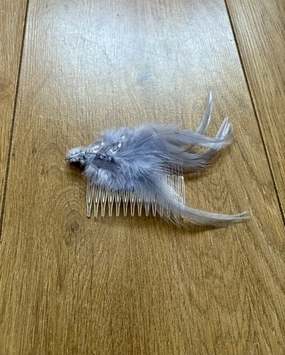 Light gray feather showgirl - feather,