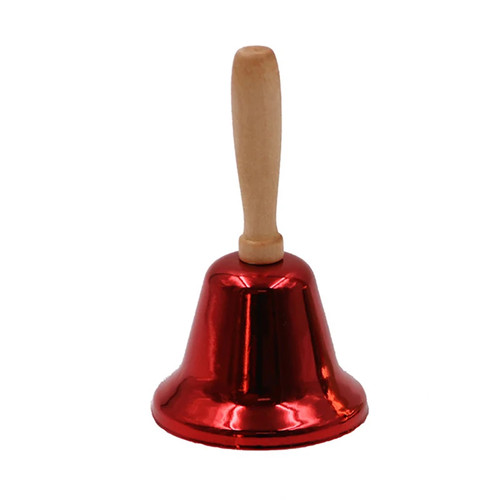 Wooden handle christmas jingle - handle,