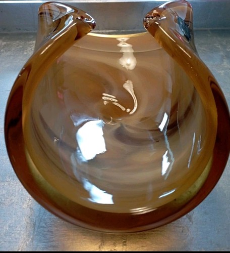 Vintage white cristal - cristal, murano