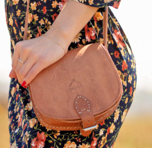 Berber leather temara small - temara,