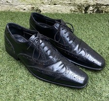 Marks & Spencer Autograph Jeffery West black full leather oxford brogues UK 9