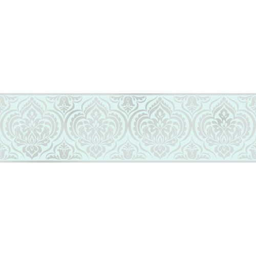 Damask border glitter effect - border,