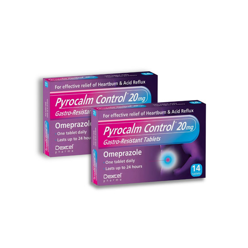 Pyrocalm control omeprazole - pyrocalm,