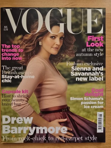 Vogue august 2007 drew - vogue,