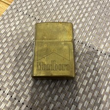 ZIPPO LIGHTER BRASS MARLBORO