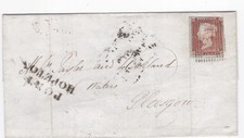 1846 good penny red - 1846, 1d