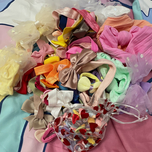 Job lot baby girl - bundle, hair