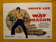 BRUCE LEE   UK QUAD ORIGINAL