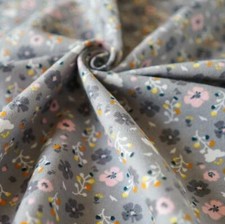 Flannel Floral Fabric, Cotton
