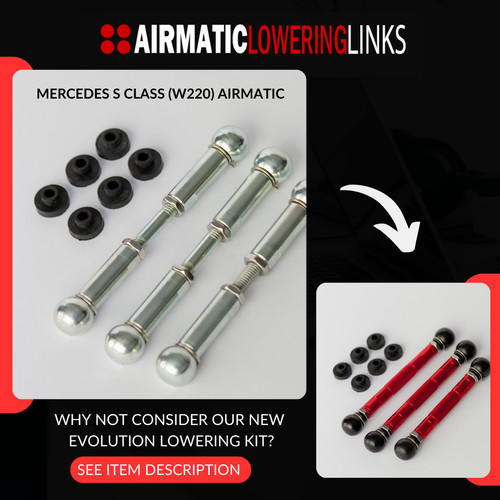 Mercedes s500 lowering - lowering, links