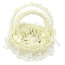 Cotton Frill Hamper Basket Set