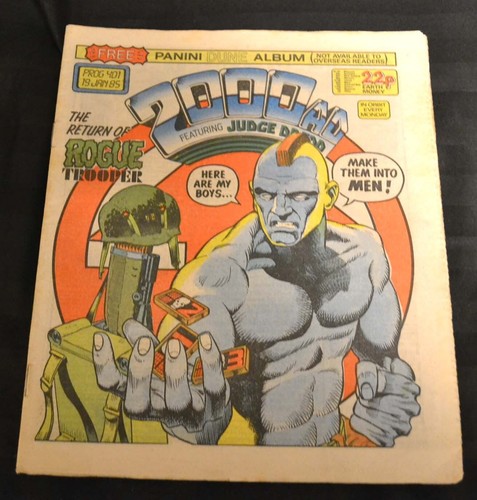 2000ad comic issue - comic, prog