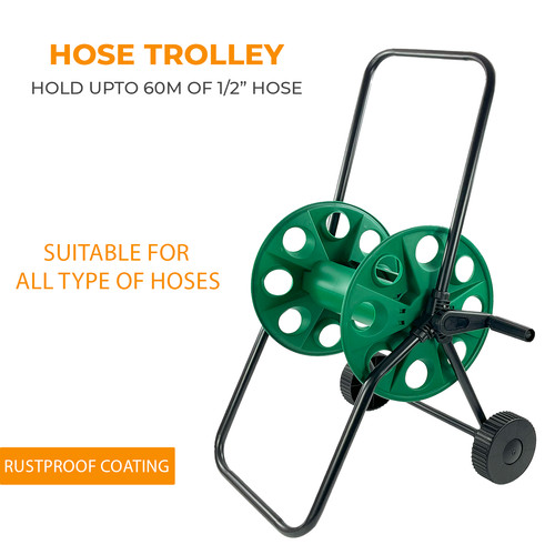 Garden hose reel trolley 60m - trolley,