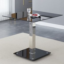 Hartley black glass top bistro - hartley,