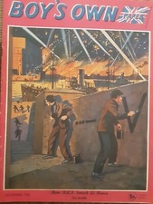 Vintage BOYS OWN paper wartime