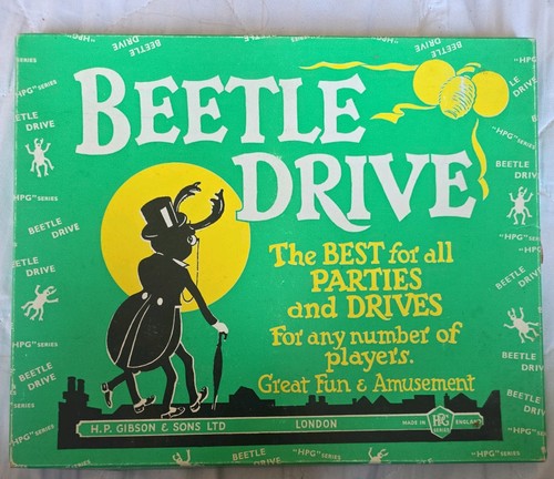 Vintage beetle drive game - beetle, •