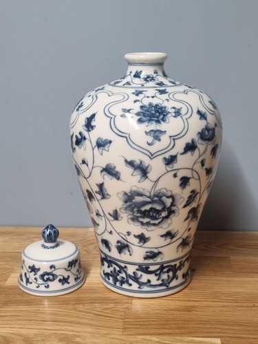 Chinese blue and - , white