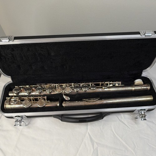 Sheffield silver plated flute - plated,