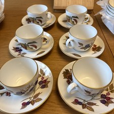 Set of 6 Royal Worcester