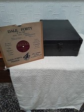 Vintage portable gramaphone 101 from the 1930s