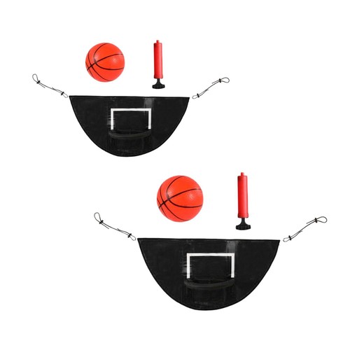 Trampoline basketball hoop - trampoline,