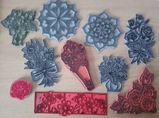Unmounted Rubber Stamps Floral