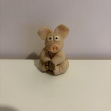 Piggin Pigs Ornaments David Corbridge / Piggin Telly Addict / Boxed