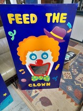 Large Ex Fete Feed The Clown